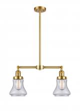 Innovations Lighting 209-SG-G194 - Bellmont - 2 Light - 21 inch - Satin Gold - Stem Hung - Island Light