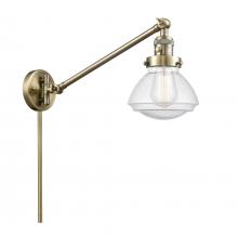 Innovations Lighting 237-AB-G324 - Olean - 1 Light - 9 inch - Antique Brass - Swing Arm