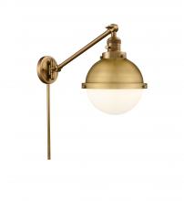 Innovations Lighting 237-BB-HFS-81-BB - Hampden - 1 Light - 9 inch - Brushed Brass - Swing Arm