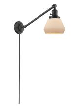 Innovations Lighting 237-OB-G171 - Fulton - 1 Light - 8 inch - Oil Rubbed Bronze - Swing Arm