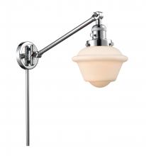 Innovations Lighting 237-PC-G531 - Oxford - 1 Light - 8 inch - Polished Chrome - Swing Arm