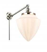 Innovations Lighting 237-PN-G661-12 - Bullet - 1 Light - 12 inch - Polished Nickel - Swing Arm