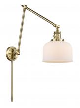 Innovations Lighting 238-AB-G71 - Bell - 1 Light - 8 inch - Antique Brass - Swing Arm