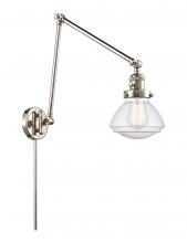 Innovations Lighting 238-PN-G324 - Olean - 1 Light - 9 inch - Polished Nickel - Swing Arm