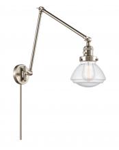 Innovations Lighting 238-SN-G324 - Olean - 1 Light - 9 inch - Brushed Satin Nickel - Swing Arm