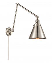 Innovations Lighting 238-SN-M13 - Appalachian - 1 Light - 8 inch - Brushed Satin Nickel - Swing Arm