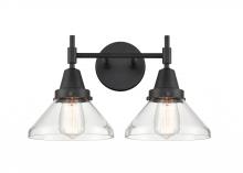 Innovations Lighting 447-2W-BK-G4472 - Caden - 2 Light - 17 inch - Matte Black - Bath Vanity Light