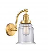 Innovations Lighting 515-1W-SG-G182 - Canton - 1 Light - 6 inch - Satin Gold - Sconce