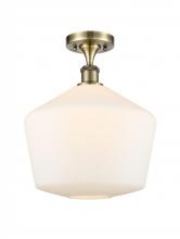 Innovations Lighting 516-1C-AB-G651-12 - Cindyrella - 1 Light - 12 inch - Antique Brass - Semi-Flush Mount