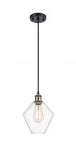 Innovations Lighting 516-1P-BAB-G652-8 - Cindyrella - 1 Light - 8 inch - Black Antique Brass - Cord hung - Mini Pendant