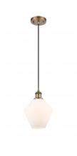 Innovations Lighting 516-1P-BB-G651-8 - Cindyrella - 1 Light - 8 inch - Brushed Brass - Cord hung - Mini Pendant