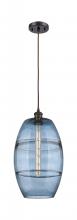 Innovations Lighting 516-1P-OB-G557-10BL - Vaz - 1 Light - 10 inch - Oil Rubbed Bronze - Cord hung - Mini Pendant