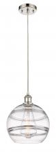 Innovations Lighting 516-1P-PN-G556-10CL - Rochester - 1 Light - 10 inch - Polished Nickel - Cord hung - Mini Pendant