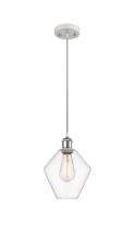 Innovations Lighting 516-1P-WPC-G652-8 - Cindyrella - 1 Light - 8 inch - White Polished Chrome - Cord hung - Mini Pendant