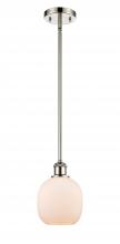 Innovations Lighting 516-1S-PN-G101 - Belfast - 1 Light - 6 inch - Polished Nickel - Mini Pendant