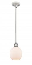 Innovations Lighting 516-1S-WPC-G101 - Belfast - 1 Light - 6 inch - White Polished Chrome - Mini Pendant