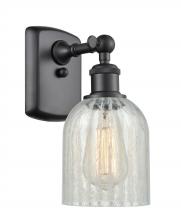  516-1W-BK-G2511 - Caledonia - 1 Light - 5 inch - Matte Black - Sconce