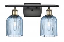 Innovations Lighting 516-2W-BAB-G559-5BL - Bridal Veil - 2 Light - 15 inch - Black Antique Brass - Bath Vanity Light