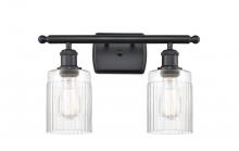 Innovations Lighting 516-2W-BK-G342 - Hadley - 2 Light - 15 inch - Matte Black - Bath Vanity Light