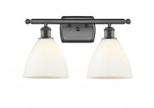 Innovations Lighting 516-2W-OB-GBD-751-LED - Bristol - 2 Light - 18 inch - Oil Rubbed Bronze - Bath Vanity Light