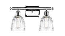 Innovations Lighting 516-2W-PC-G442 - Brookfield - 2 Light - 16 inch - Polished Chrome - Bath Vanity Light