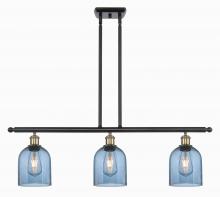 Innovations Lighting 516-3I-BAB-G558-6BL - Bella - 3 Light - 36 inch - Black Antique Brass - Cord hung - Island Light