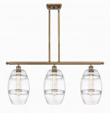 Innovations Lighting 516-3I-BB-G557-8CL - Vaz - 3 Light - 36 inch - Brushed Brass - Cord hung - Island Light