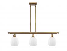 Innovations Lighting 516-3I-BB-G81 - Eaton - 3 Light - 36 inch - Brushed Brass - Cord hung - Island Light