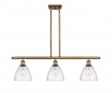 Innovations Lighting 516-3I-BB-GBD-754 - Bristol - 3 Light - 36 inch - Brushed Brass - Cord hung - Island Light