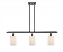 Innovations Lighting 516-3I-OB-G341 - Hadley - 3 Light - 36 inch - Oil Rubbed Bronze - Cord hung - Island Light