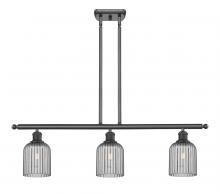  516-3I-OB-G559-5SM - Bridal Veil - 3 Light - 36 inch - Oil Rubbed Bronze - Cord hung - Island Light