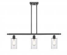  516-3I-OB-G802 - Clymer - 3 Light - 36 inch - Oil Rubbed Bronze - Cord hung - Island Light