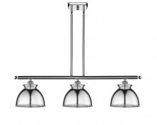 Innovations Lighting 516-3I-PC-M14-PC - Adirondack - 3 Light - 36 inch - Polished Chrome - Cord hung - Island Light