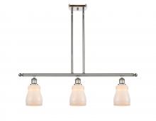 Innovations Lighting 516-3I-PN-G391 - Ellery - 3 Light - 36 inch - Polished Nickel - Cord hung - Island Light