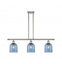  516-3I-PN-G558-6BL - Bella - 3 Light - 36 inch - Polished Nickel - Cord hung - Island Light