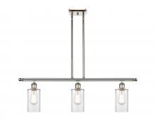 Innovations Lighting 516-3I-PN-G802 - Clymer - 3 Light - 36 inch - Polished Nickel - Cord hung - Island Light