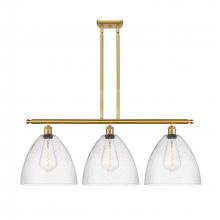 Innovations Lighting 516-3I-SG-GBD-124 - Bristol - 3 Light - 39 inch - Satin Gold - Cord hung - Island Light