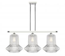 Innovations Lighting 516-3I-WPC-G212 - Springwater - 3 Light - 39 inch - White Polished Chrome - Cord hung - Island Light