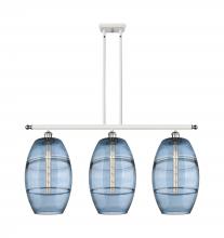 Innovations Lighting 516-3I-WPC-G557-10BL - Vaz - 3 Light - 37 inch - White Polished Chrome - Cord hung - Island Light