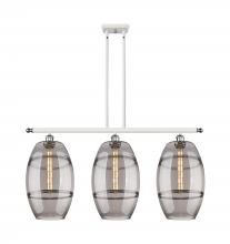 Innovations Lighting 516-3I-WPC-G557-10SM - Vaz - 3 Light - 37 inch - White Polished Chrome - Cord hung - Island Light