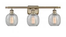 Innovations Lighting 516-3W-AB-G105 - Belfast - 3 Light - 26 inch - Antique Brass - Bath Vanity Light