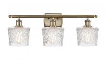  516-3W-AB-G402 - Niagara - 3 Light - 27 inch - Antique Brass - Bath Vanity Light