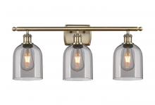 Innovations Lighting 516-3W-AB-G558-6SM - Bella - 3 Light - 26 inch - Antique Brass - Bath Vanity Light