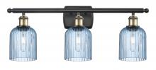 Innovations Lighting 516-3W-BAB-G559-5BL - Bridal Veil - 3 Light - 25 inch - Black Antique Brass - Bath Vanity Light