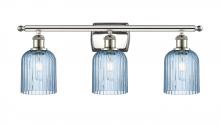 Innovations Lighting 516-3W-PN-G559-5BL - Bridal Veil - 3 Light - 25 inch - Polished Nickel - Bath Vanity Light