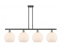 Innovations Lighting 516-4I-BAB-G121-10 - Athens - 4 Light - 48 inch - Black Antique Brass - Stem Hung - Island Light