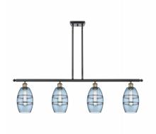 Innovations Lighting 516-4I-BAB-G557-6BL - Vaz - 4 Light - 48 inch - Black Antique Brass - Cord hung - Island Light