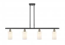  516-4I-BAB-G801 - Clymer - 4 Light - 48 inch - Black Antique Brass - Cord hung - Island Light