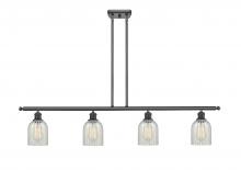  516-4I-BK-G2511 - Caledonia - 4 Light - 48 inch - Matte Black - Cord hung - Island Light