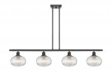 Innovations Lighting 516-4I-OB-G555-8CL - Ithaca - 4 Light - 48 inch - Oil Rubbed Bronze - Cord hung - Island Light